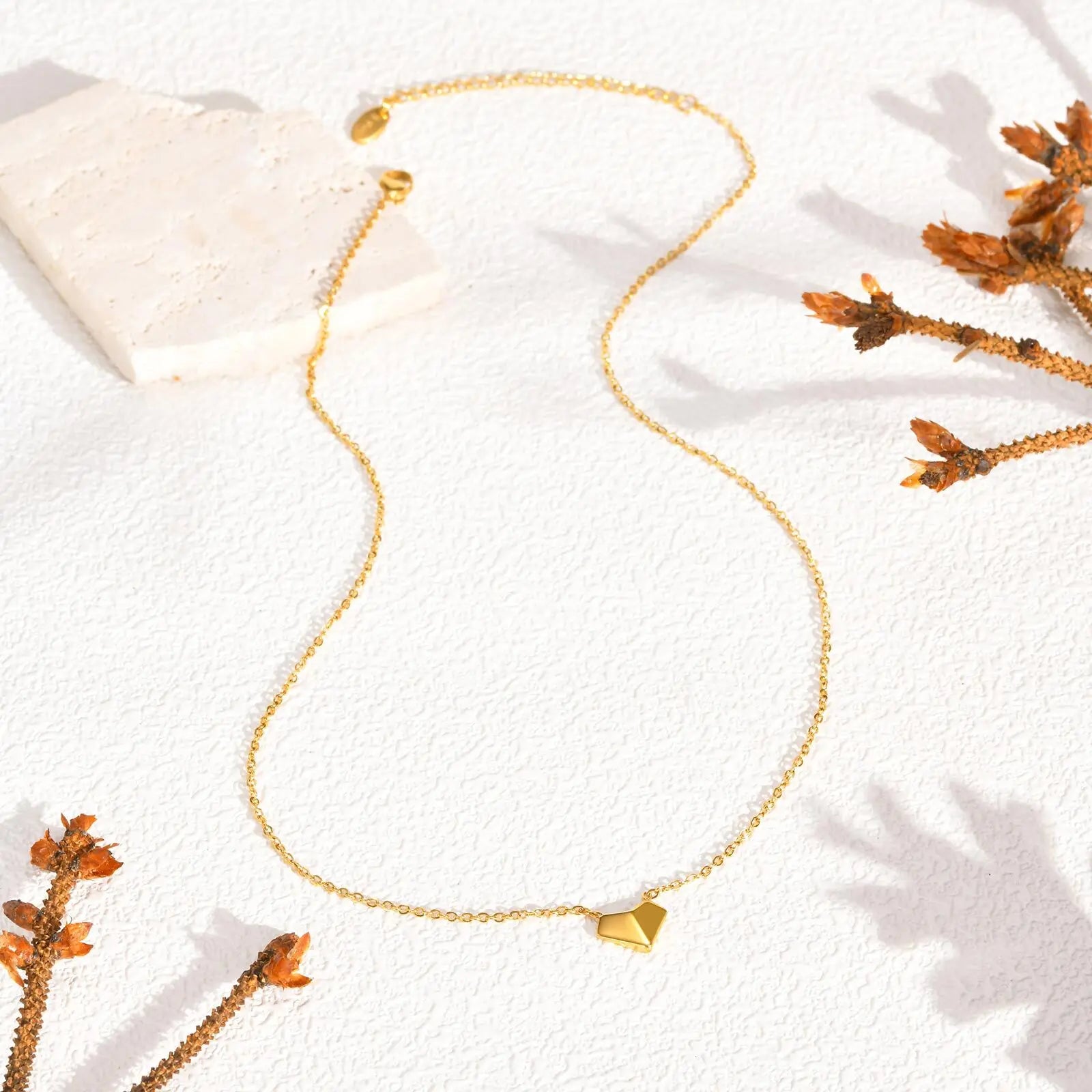 Naszyjniki Vnox Fine w kształcie serca